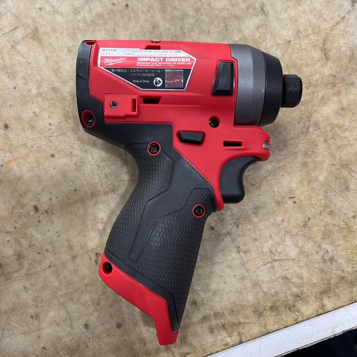 ミルウォーキーツール(milwaukee) M12 FUEL インパクトドライバー M12 FID-0 JP【川口店】