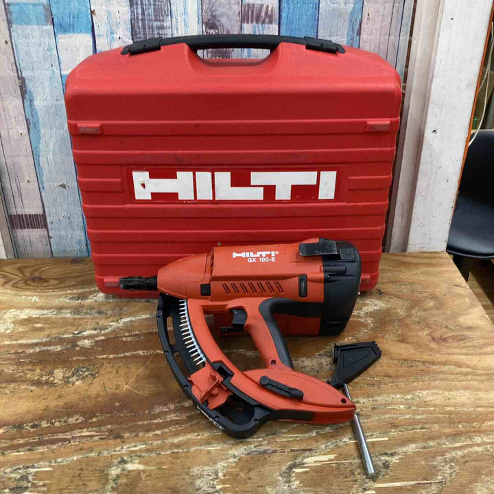 ◇ヒルティ(HILTI) ガスカート式釘打機 GX100-E  ガス無し 【柏店】