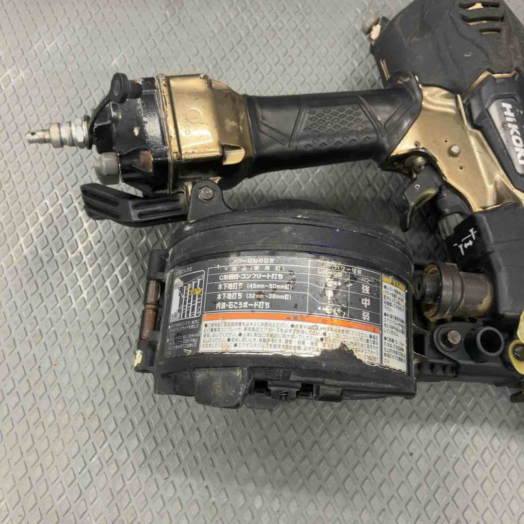 【中古品】ハイコーキ(HIKOKI ※旧:日立工機) 高圧エア釘打ち機 NV50HR2(S)【所沢店】