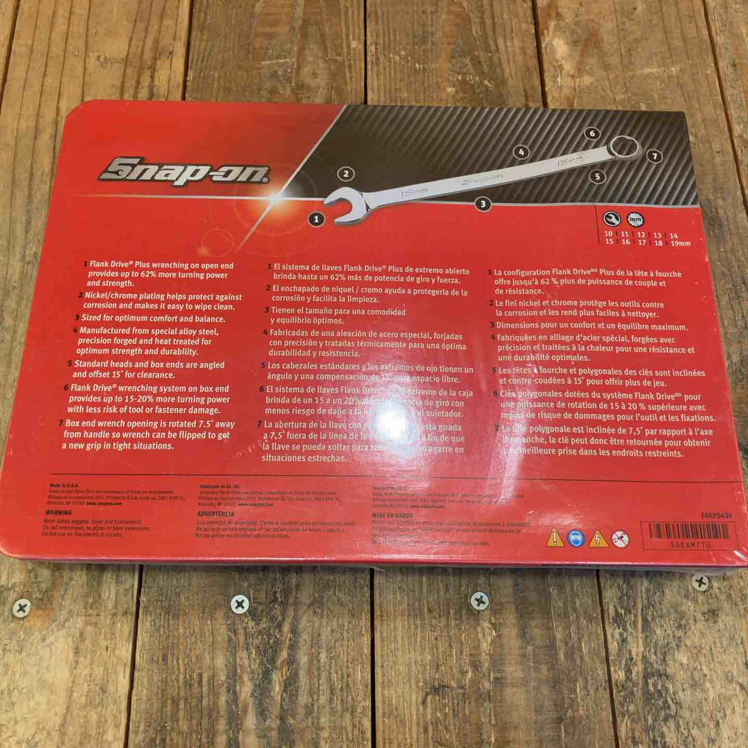 【未使用品】★スナップオン(Snap-on) コンビネーションレンチ SOEXM710　10~19mm【所沢店】