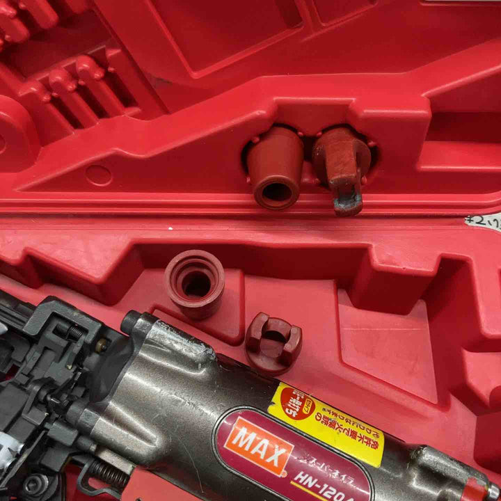 ◇マックス(MAX) 高圧コンクリート用エア釘打ち機 HN-120A　本体のみ【戸田店】