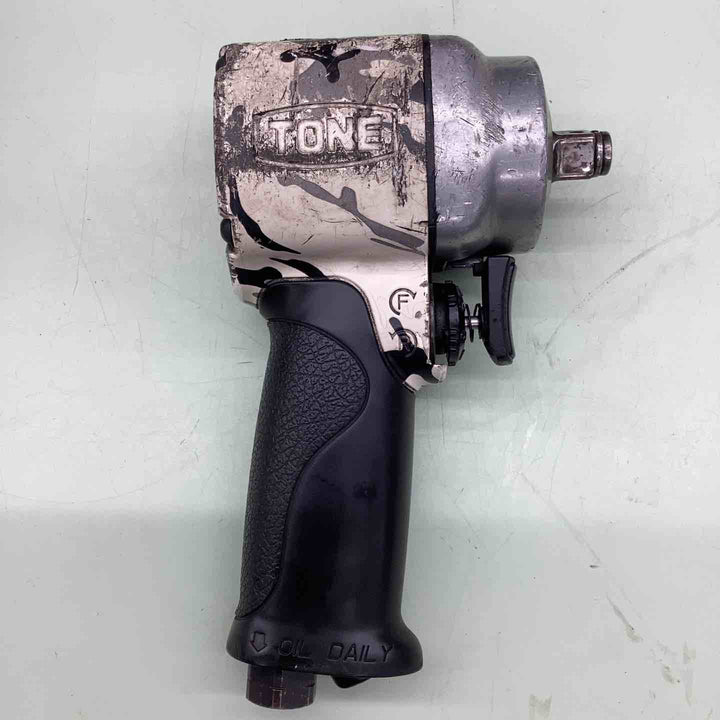 トネ(TONE) エアーインパクトレンチ アングルショートタイプ AI4201WCM 差込角12.7mm(1/2") 700N･m ホワイトカモフラージュ ボルト 超軽量 DIY タイヤ　【越谷店】