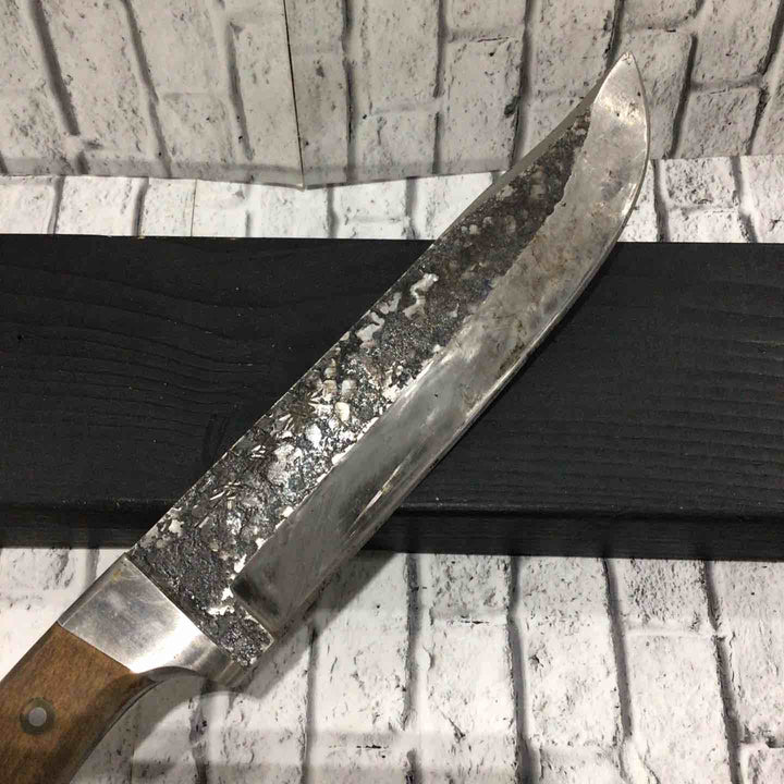 兼常作 剣鉈 片刃 アウトドア 枝落とし 全長約362mm ケース付属 【川口店】