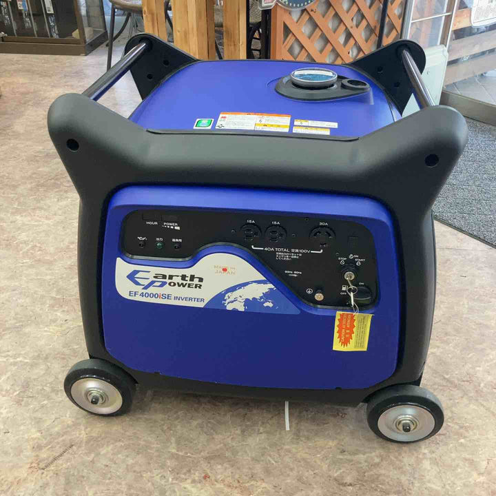 【店頭受取り限定】★ヤマハ(YAMAHA) インバーター発電機 EF4000ISE アワメーター0h 試運転のみ 【所沢店】