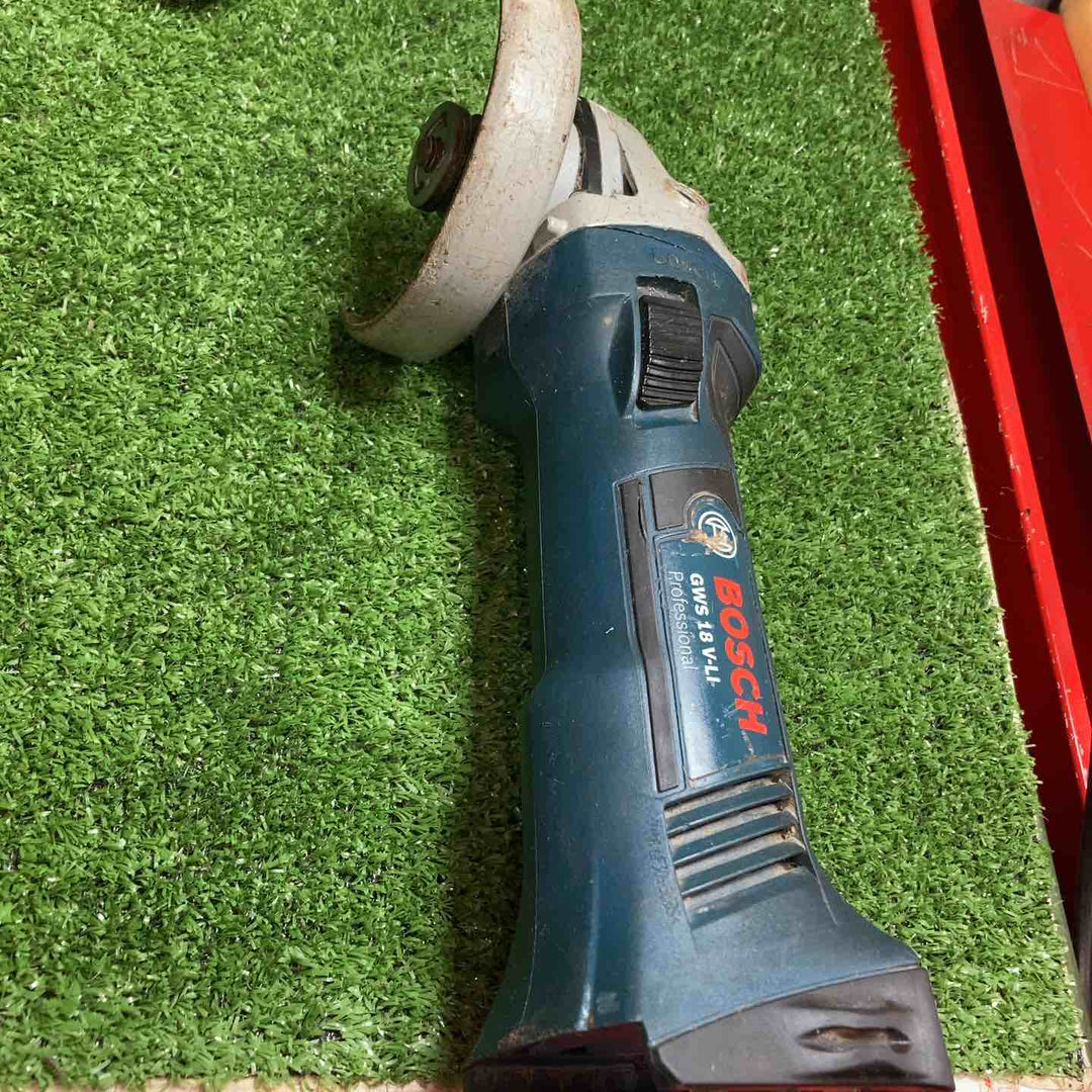 BOSCH(ボッシュ) 18Vバッテリーディスクグラインダー GWS18V-LI【川崎 