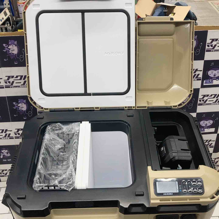 ☆ハイコーキ(HIKOKI ※旧:日立工機) コードレス冷温庫 UL18DC(WMB)  BSL36B18バッテリー付【所沢店】