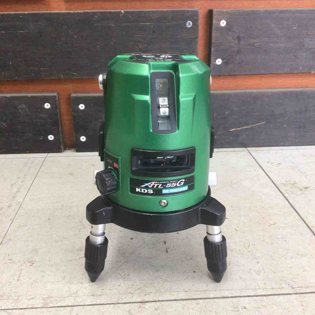 【現状品】 KDS グリーンレーザー墨出し器 ATL-55G 矩・横・両縦 【鴻巣店】