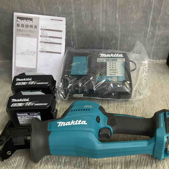 【未使用】マキタ(makita) コードレスレシプロソー JR189DRGX【草加店】