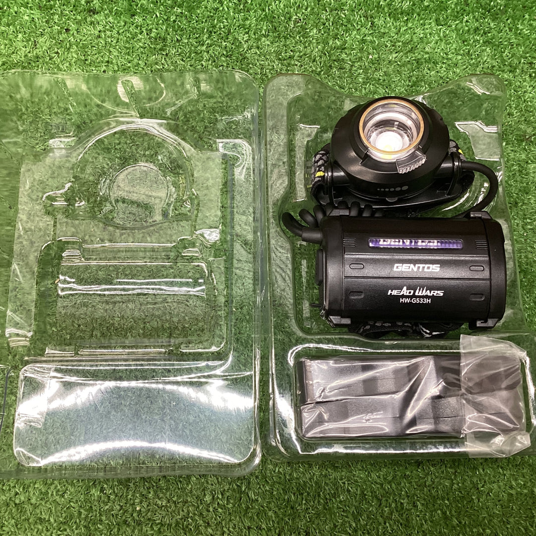 【未使用品】ジェントス LEDヘッドライト　ヘッドウォーズ HW-G533H ［LED］【川越店】