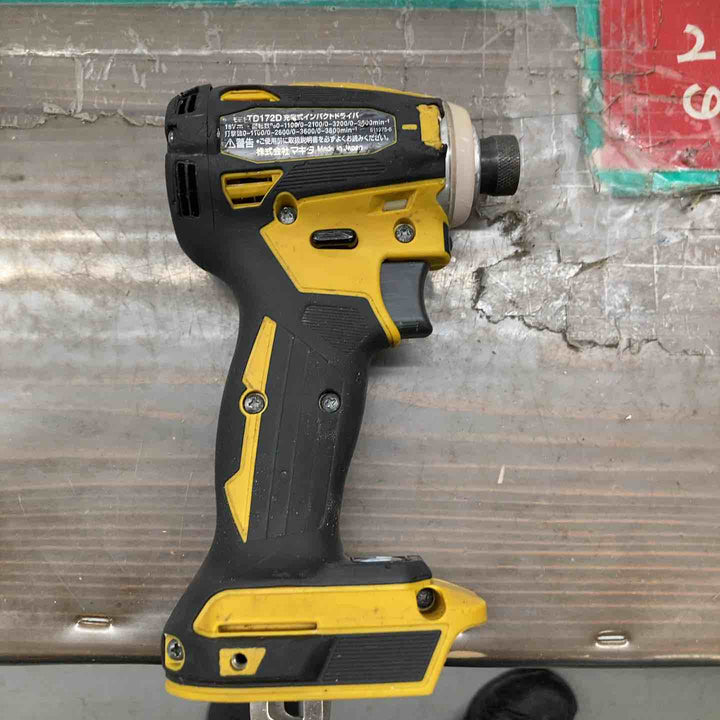 ★マキタ(makita) コードレスインパクトドライバー TD172DZFY【戸田店】