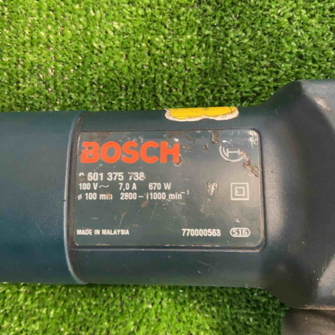 BOSCH ボッシュ グラインダー GWS6-100E/N【草加店】