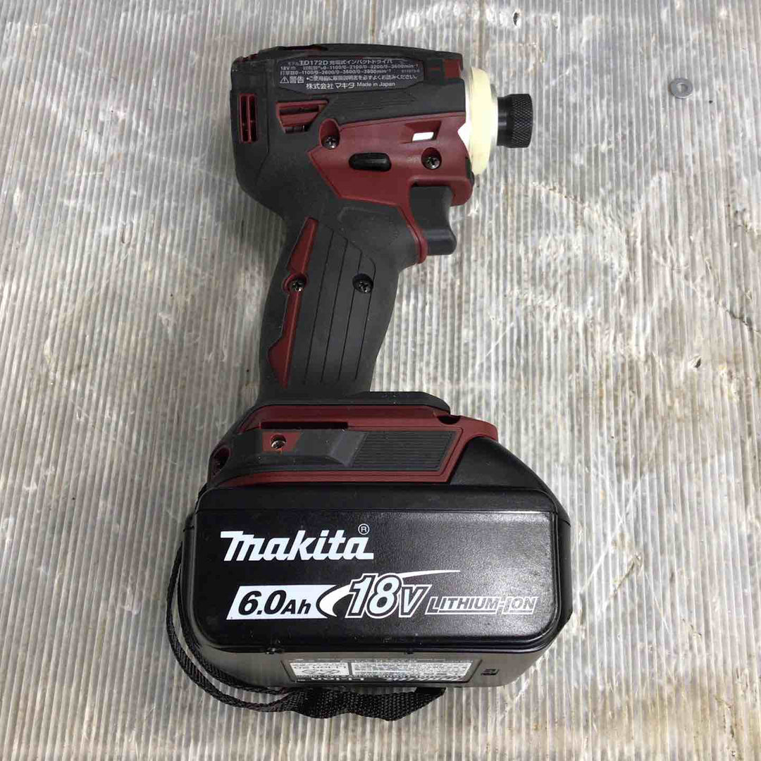 ★マキタ(makita) コードレスインパクトドライバー TD172DGXAR【草加店】