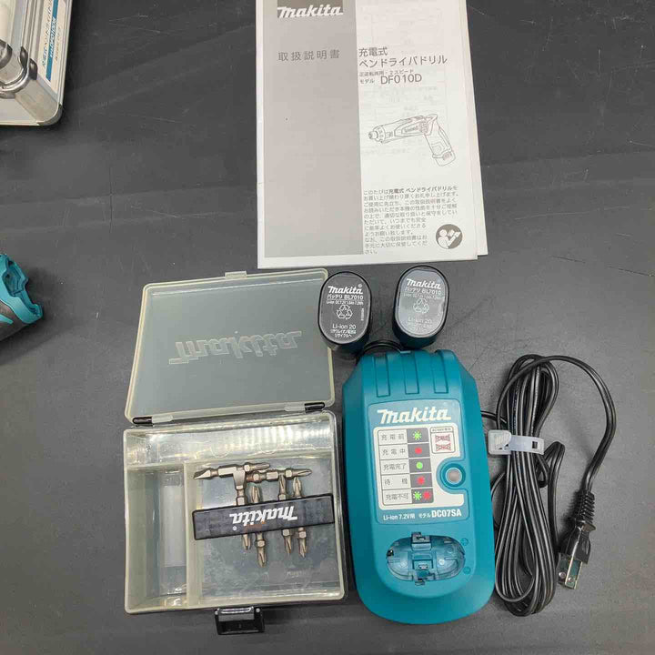 マキタ(makita) コードレスペンドライバドリル DF010DS【川越店】