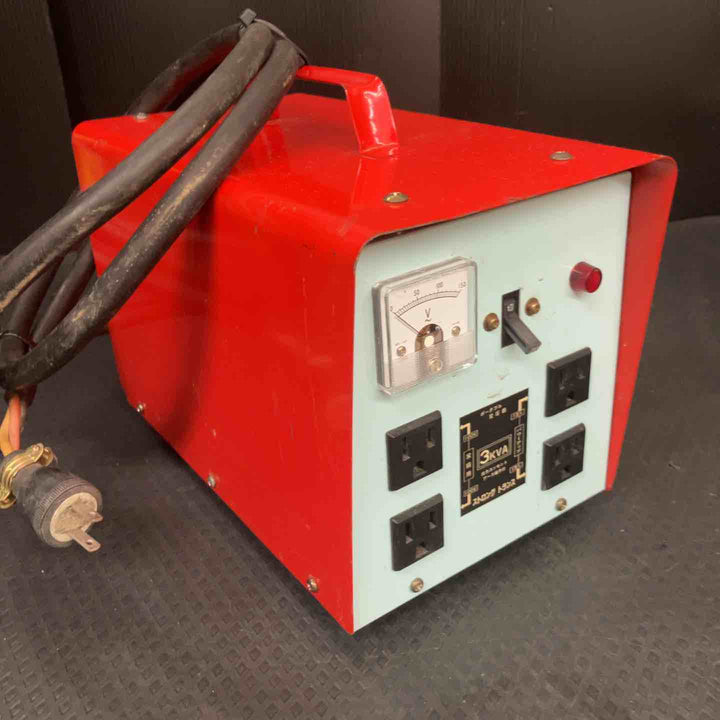 ◇ストロング工業 トランス ST-30 降圧器 変圧器 100V/単相200V【鴻巣店】