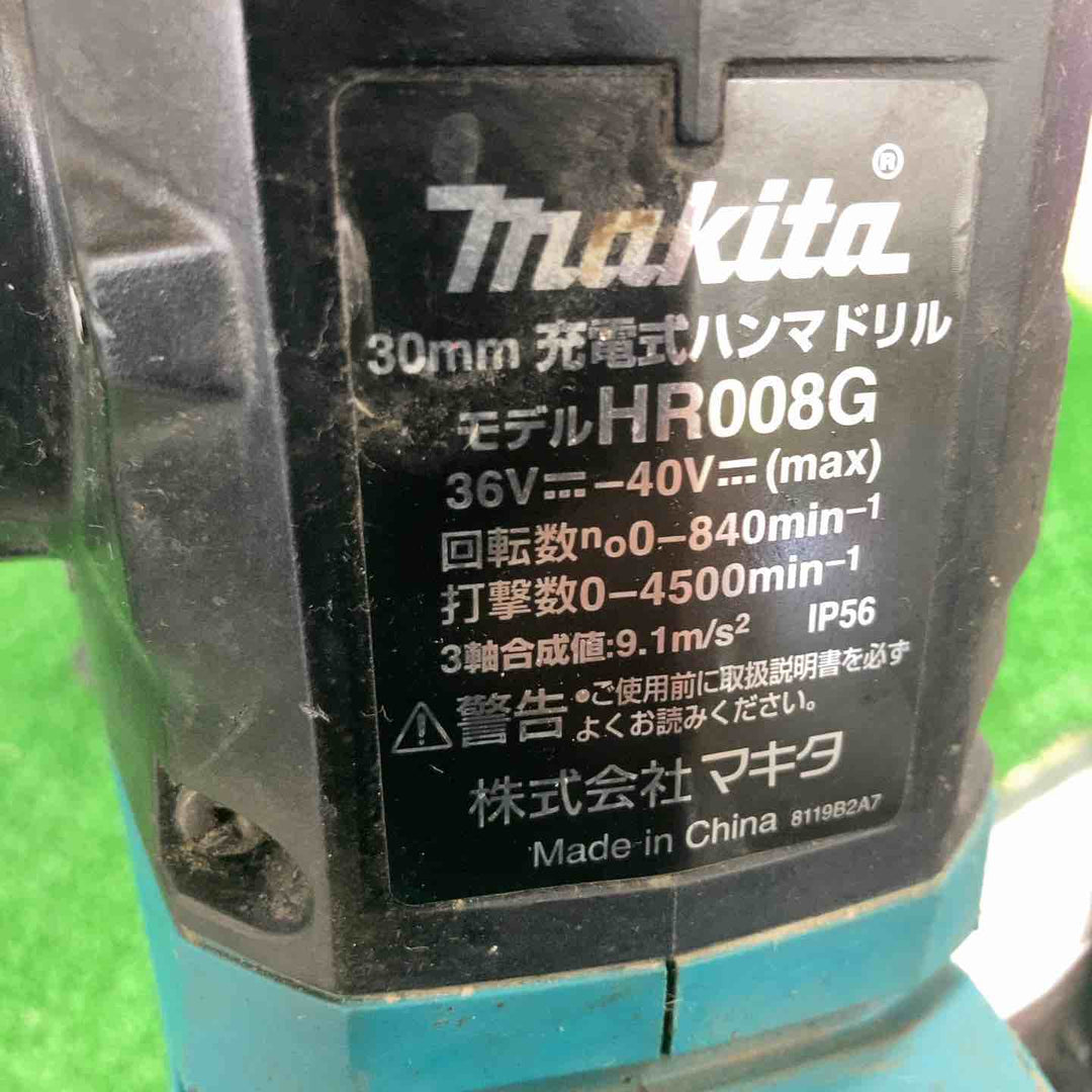 ★マキタ(makita) コードレスハンマドリル HR008GRMX【川崎店】