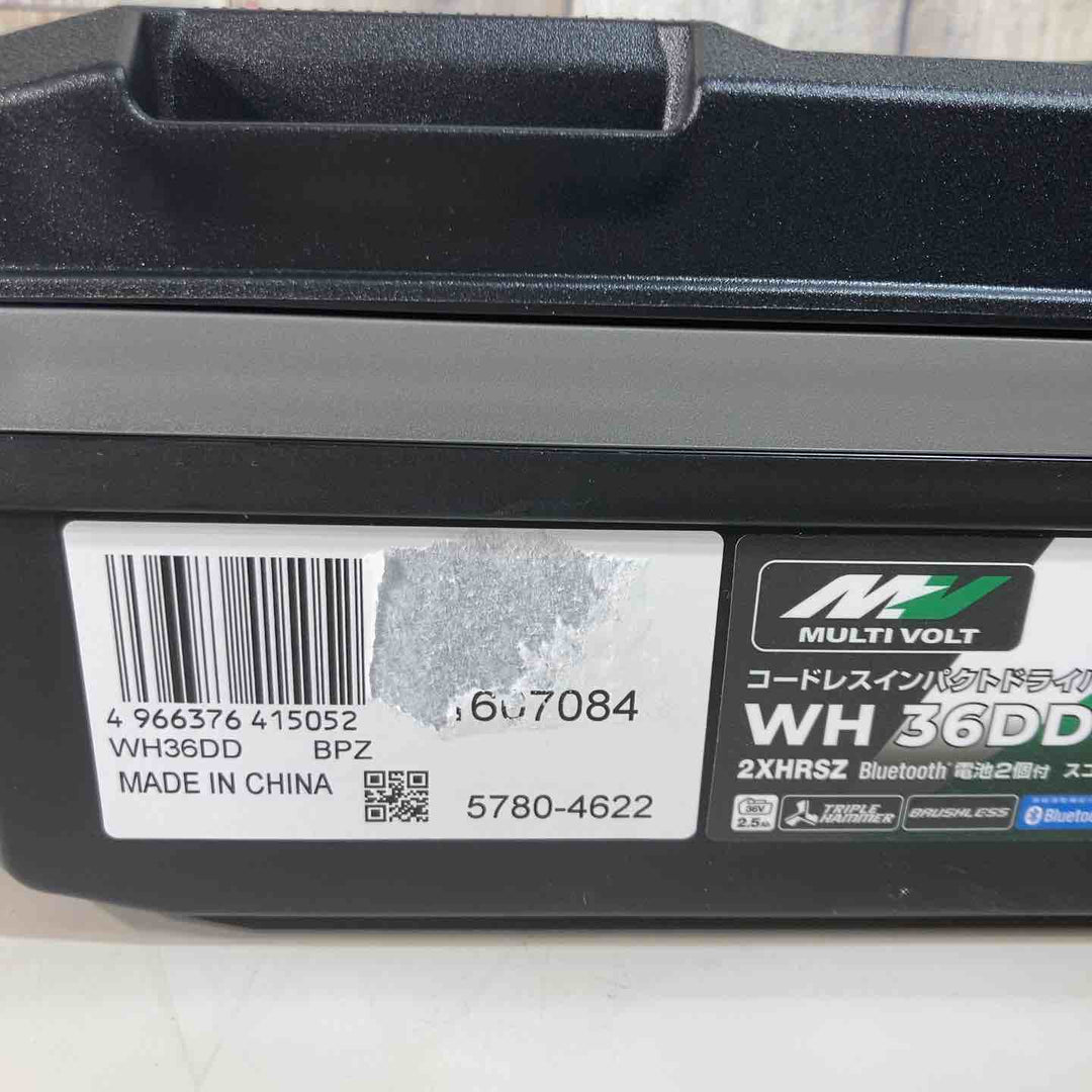 ★ハイコーキ(HIKOKI ※旧:日立工機) コードレスインパクトドライバ スコーピオンレッド WH36DD(2XHRSZ)【戸田店】