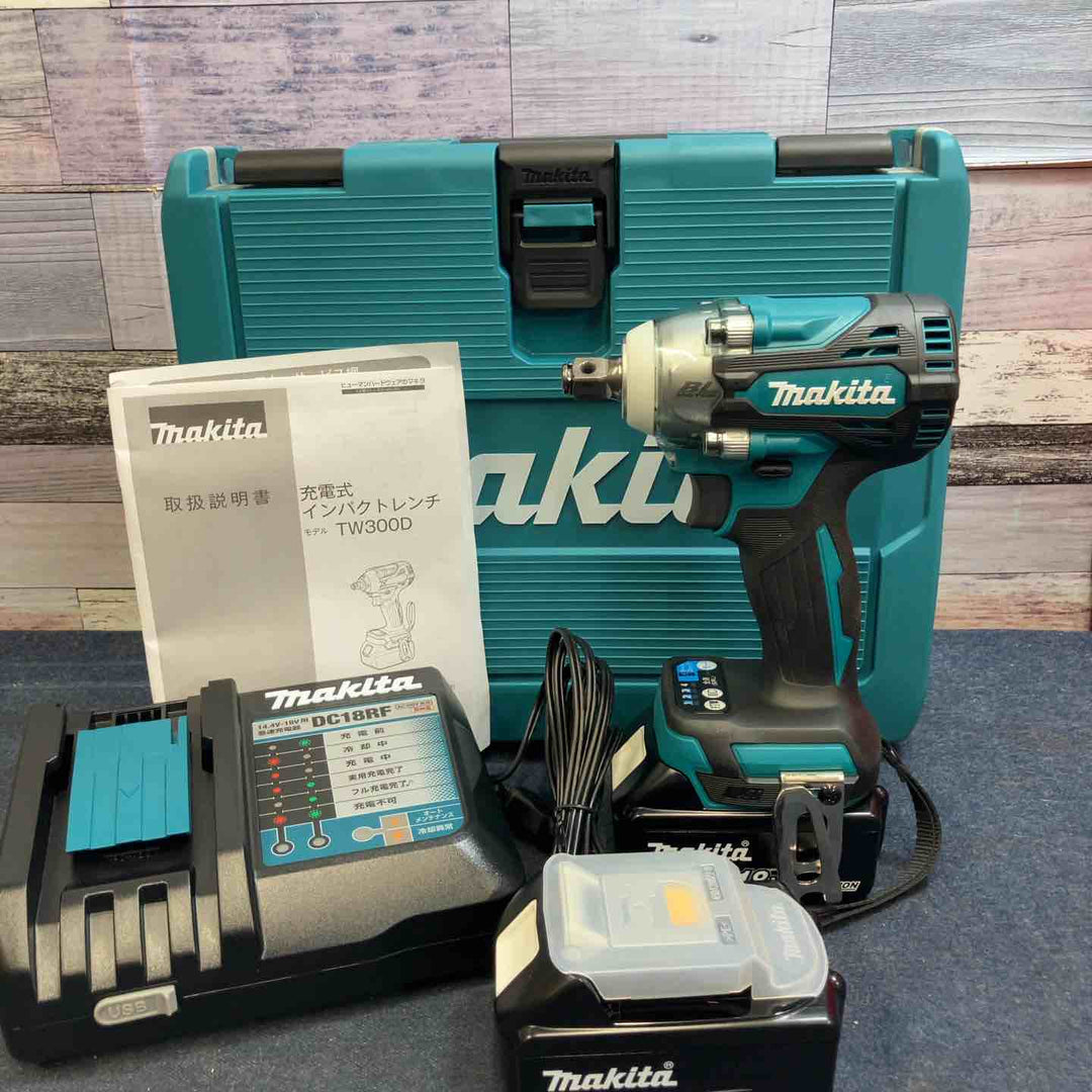★マキタ(makita) コードレスインパクトレンチ TW300DRGX【八潮店】