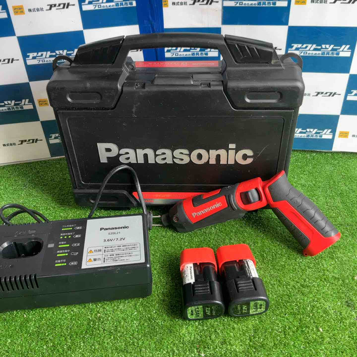 ◇パナソニック(Panasonic) スティックインパクトドライバ EZ7521LA1S-R レッド【草加店】