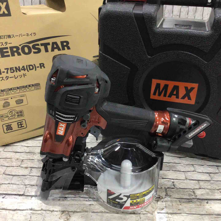 ★マックス(MAX) 高圧エア釘打ち機 HN-75N4(D)-R【川口店】