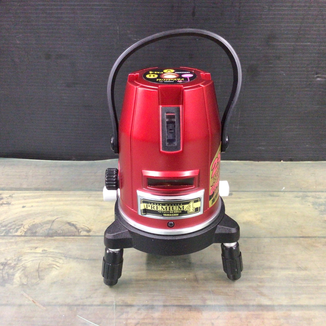 〇山真製鋸(YAMASHIN) レーザー墨出し器 PM-4 【東大和店】