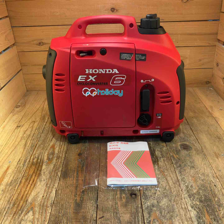 【中古品】ホンダ(HONDA) サイクロコンバーター発電機 EX6【所沢店】