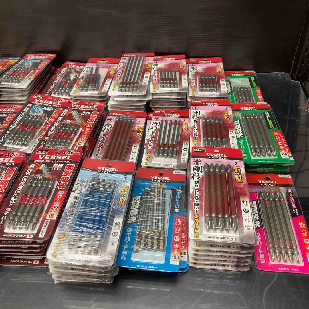 【未使用品】ビット5本入り×150個まとめ売り！ANEX アネックス 龍靭 VESSEL ベッセル サキスボ等♪ +インパクト用【川越店】