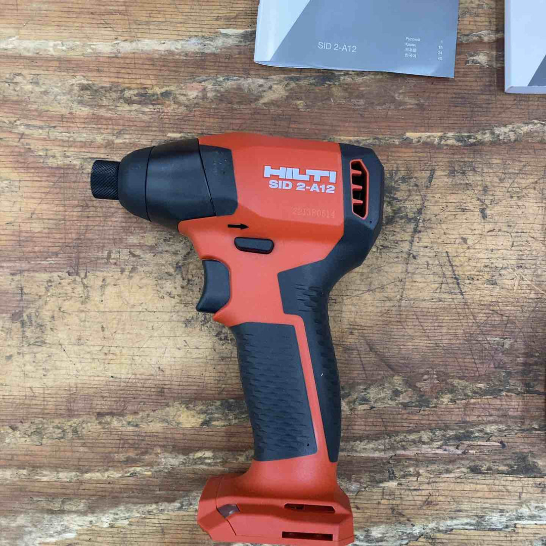 ◇ヒルティ(HILTI) コードレスインパクトドライバ SID 2-A12 本体のみ【柏店】