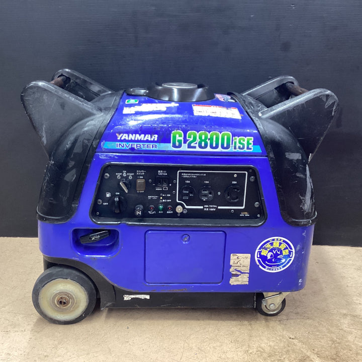 【店頭受取り限定】 ヤンマー インバータータイプ発電機 G2800iSE 防音タイプ 【東大和店】