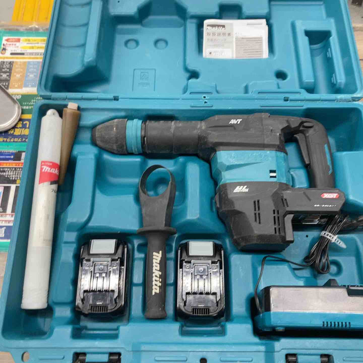 ★マキタ(makita)40Vmaxコードレスハンマ HM001GRMX バッテリー2個付き 【戸田店】
