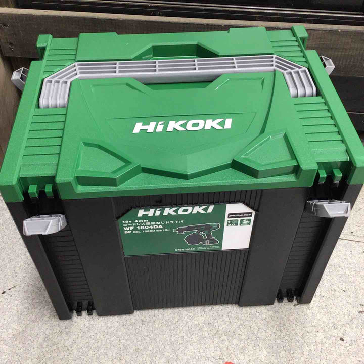 ★ハイコーキ(HIKOKI ※旧:日立工機) コードレススクリュードライバー WF1804DA(BP)【八潮店】