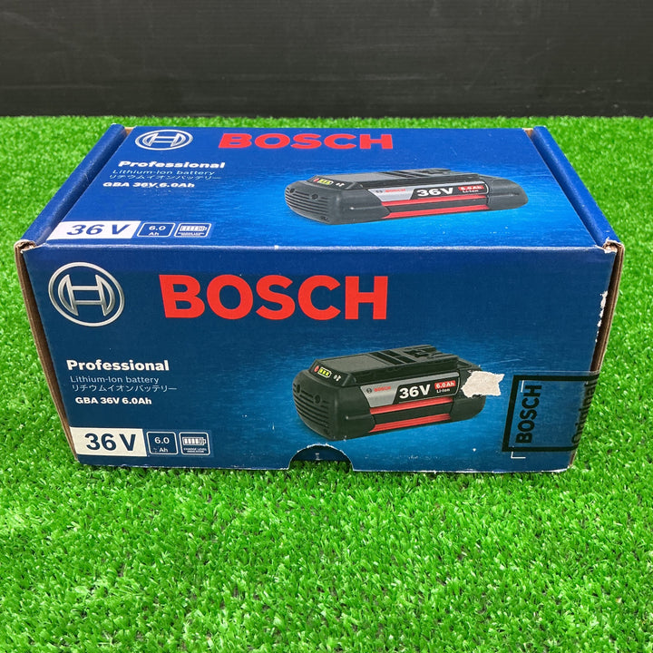 【未使用品】Bosch Professional(ボッシュ) 36V6.0Ahリチウムイオンバッテリー GBA36V6.0Ah【電材館越谷店】