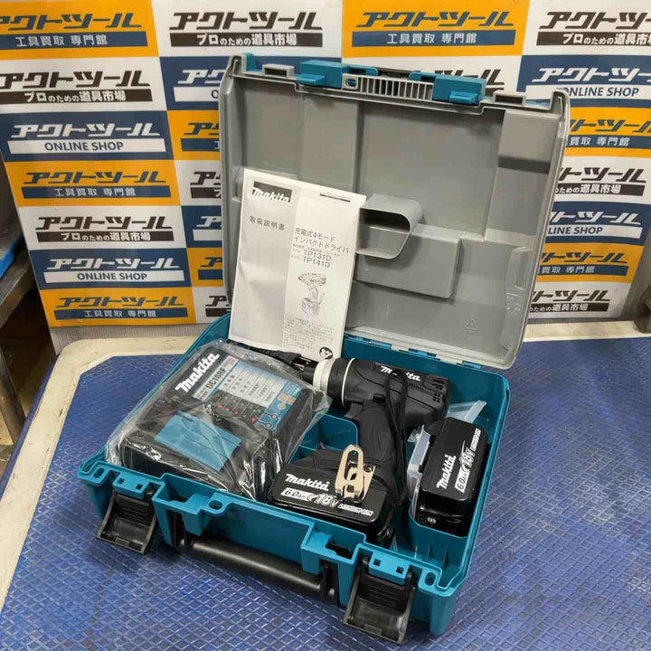 ★マキタ(makita) コードレス4モードインパクトドライバー TP141DRGXB【草加店】