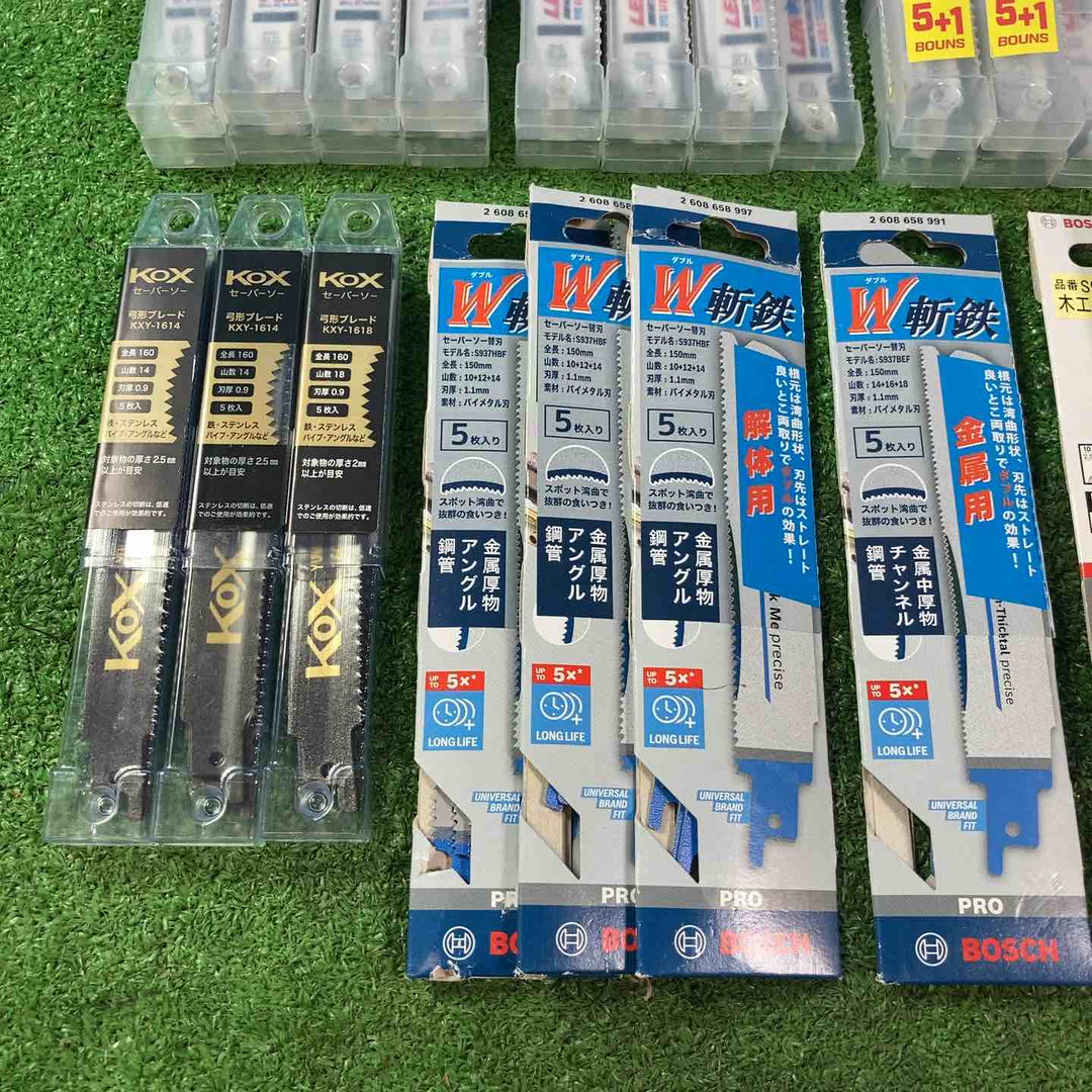 【未使用品(未開封)】レシプロソー替刃150mm 5本入×52個セット レノックス・ボッシュ・KOX【岩槻店】