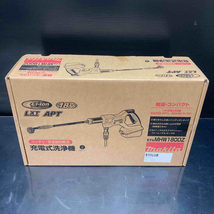 【未使用品】★マキタ(makita) コードレス高圧洗浄機 MHW180DZ【川越店】