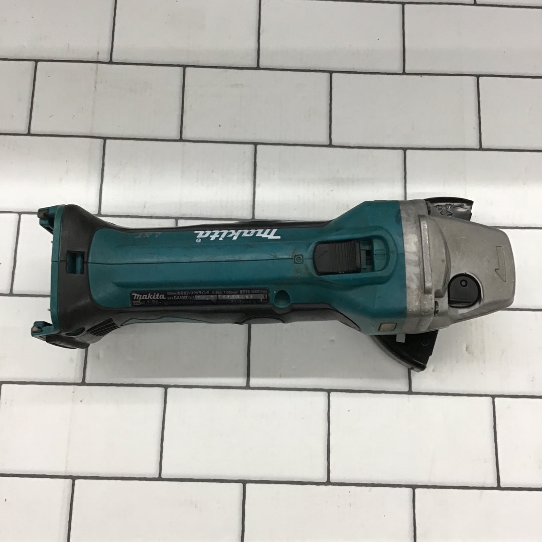 ☆マキタ(makita) 100mmコードレスディスクグラインダー GA400DRF【所沢店】