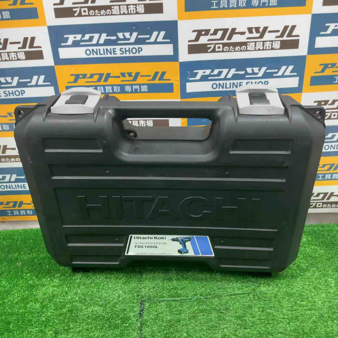 ◇ハイコーキ(HIKOKI ※旧:日立工機)  コードレスドリルドライバー  FDS14DGL(2LEGK)【草加店】