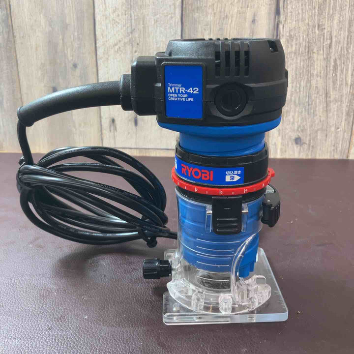 【中古品】 リョービ(RYOBI) 6mm トリマ MTR-42 京セラ(CYOCERA) 【東大和店】