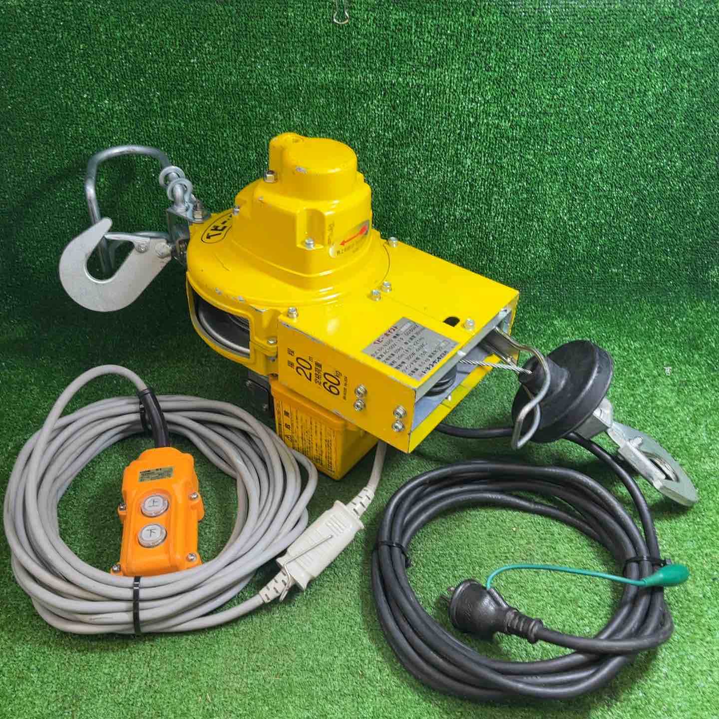 中古品】トーヨーコーケン(TKK) 電動ウインチ(ワイヤー) ベビー