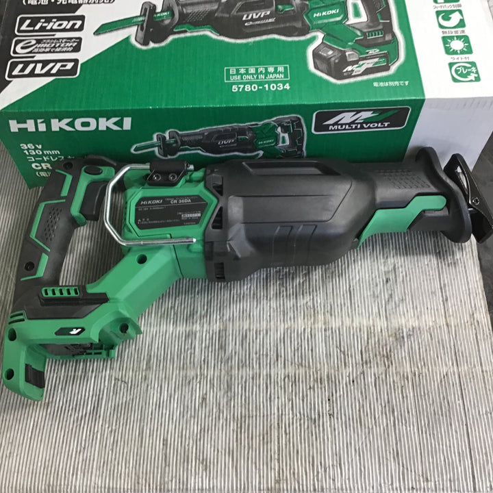 ★ハイコーキ(HIKOKI ※旧:日立工機) コードレスセーバーソー CR36DA(NN)【草加店】