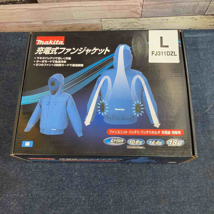 ◇マキタ(Makita) 充電式ファンジャケットLサイズ (フード付) FJ311DZL【八潮店】