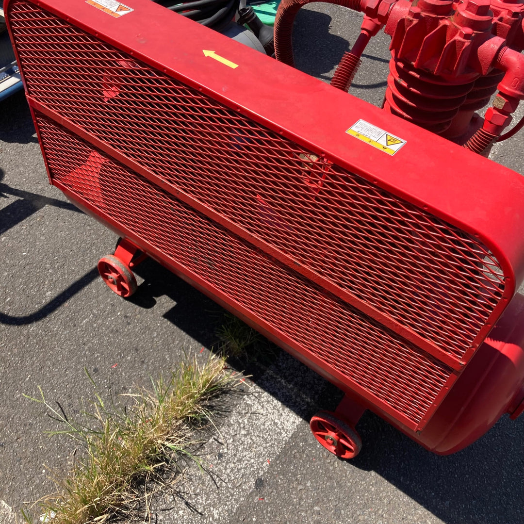 【中古品/店頭受取り限定】富士コンプレッサー 小型往復空気圧縮機 W-33 タンク容量155L 三相200V【東大和店】