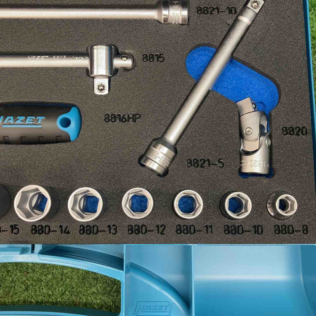ハゼット(HAZET) 3/8ソケットレンチセット 880N-1【川越店】