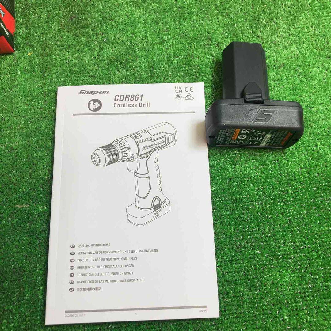 ▲スナップオン(Snap-on)スナップオン充電式ドリル(バッテリー1個付)CDR861W1【川越店】