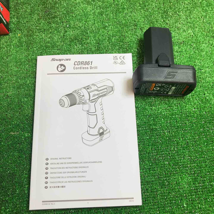 ▲スナップオン(Snap-on)スナップオン充電式ドリル(バッテリー1個付)CDR861W1【川越店】