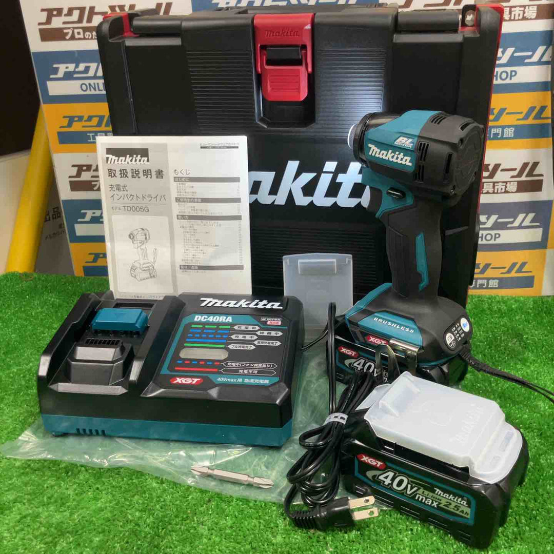 ★マキタ(makita) 40Vmaxコードレスインパクトドライバー TD005GRDX【草加店】