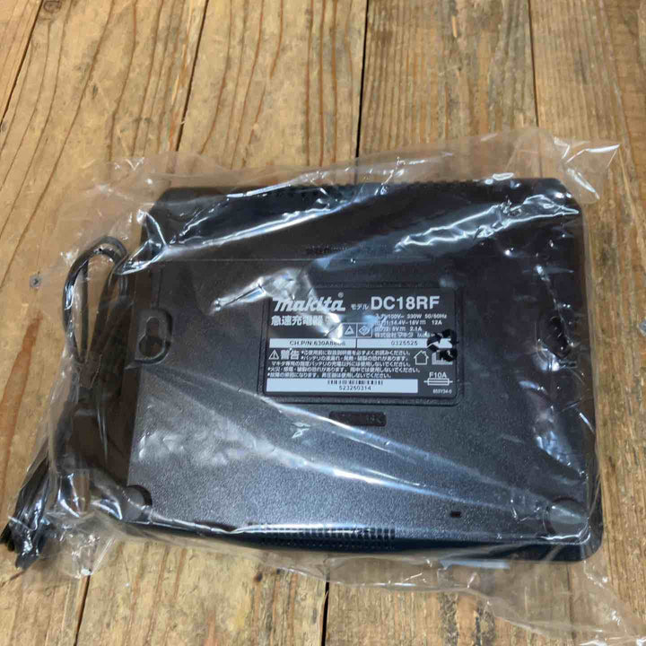 マキタ(makita) 急速充電器 DC18RF*1 リチウムイオンバッテリー 18V/6.0Ah BL1860B*2 計3点【所沢店】