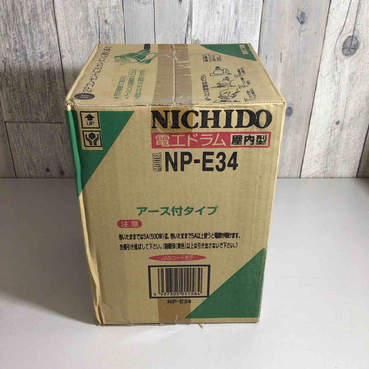 ☆日動 電工ドラムコード NP-E34 コードリール 30ｍ【戸田店】