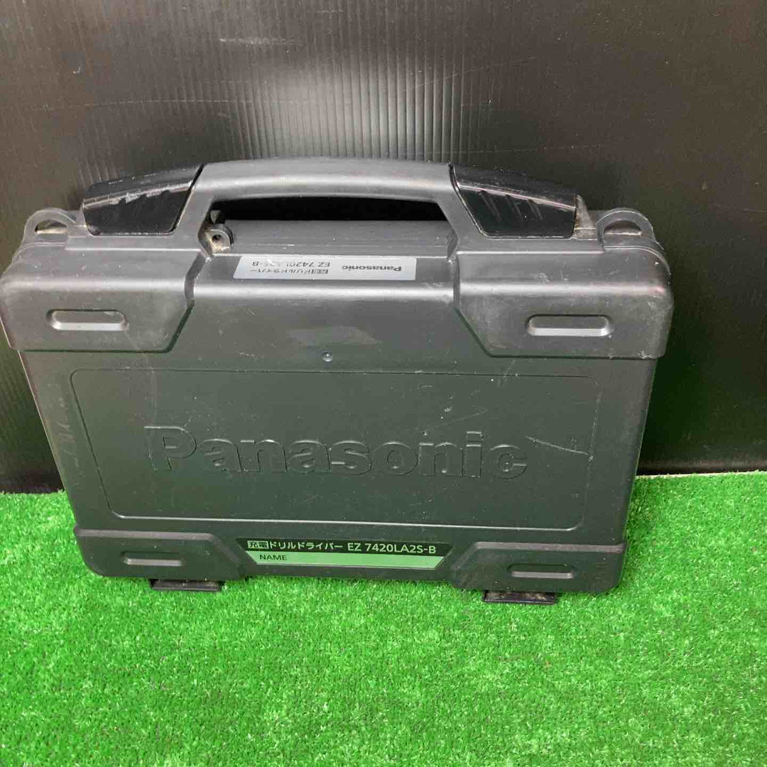 ◇パナソニック(Panasonic) 7.2Vコードレスドリルドライバー EZ7420LA2S-B【岩槻店】