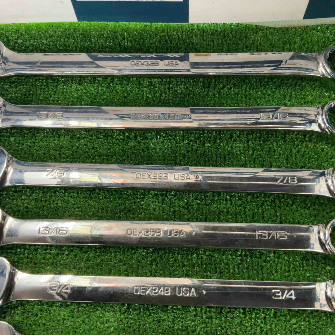 スナップオン Snap-on コンビネーションレンチ インチ 11本セット OEX10B/11B/12B/16B/18B/22B/24B/26B/28B/30B/32B【草加店】
