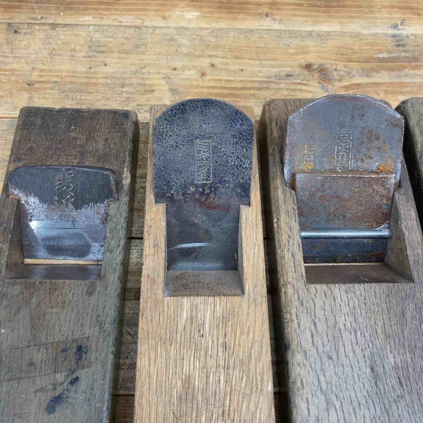中古品】 寛近、正宗、ミキライト、秀光、千代之助、鉋5個セット